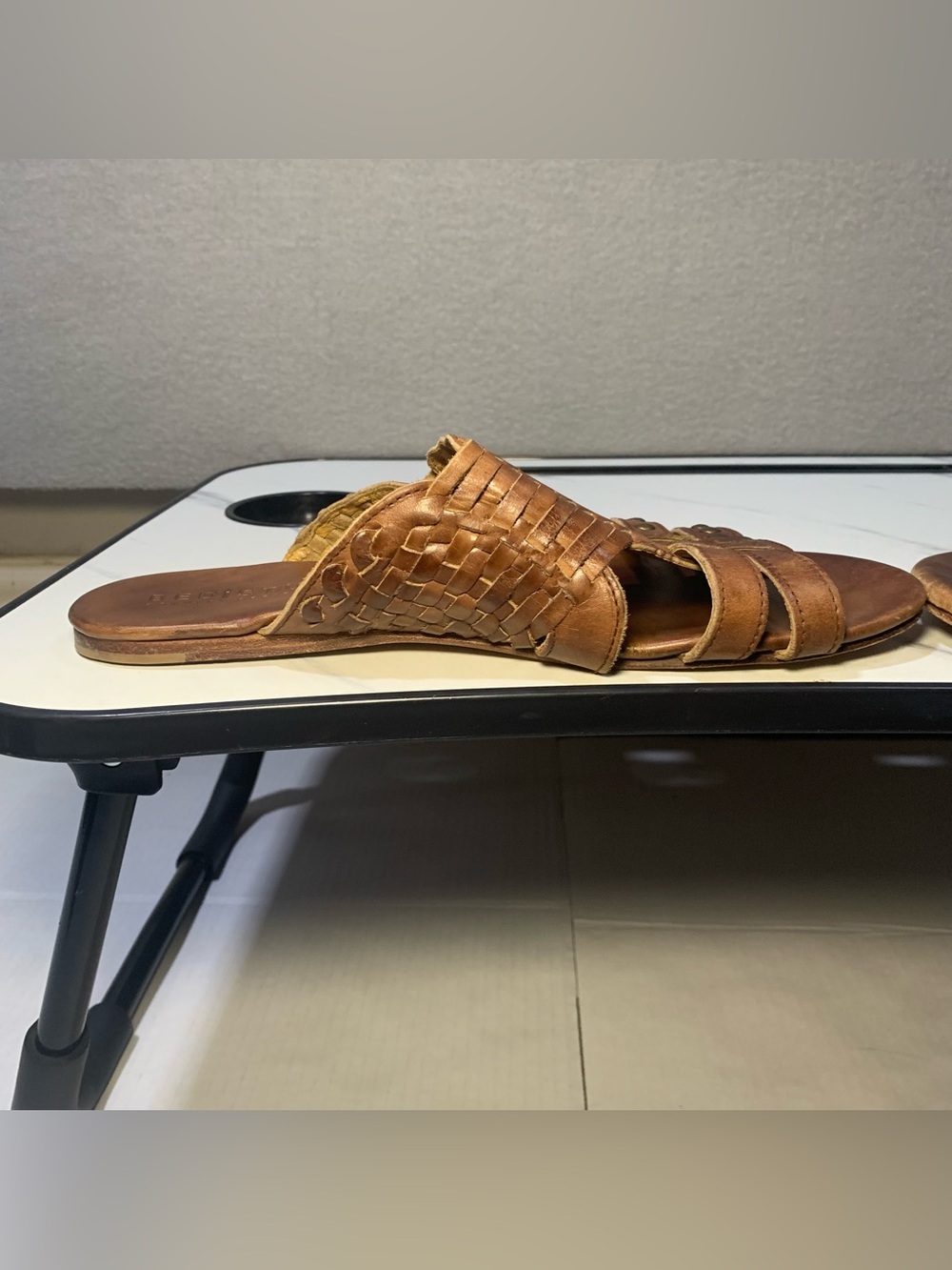 Bed Stu Diaz Huarache Woven Leather Slide Sandals Size 10 - Picture 2 of 8